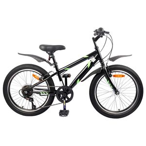 vidaXL Otro&scaron;ko Kolo 20 Palcev 6-Speed za starost od 6 do 11 let Črna
