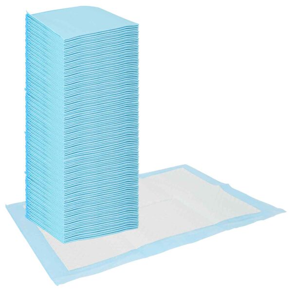 vidaXL Učna podloga za hišne ljubljenčke Enobarvno 400 pcs 45 x 33 cm