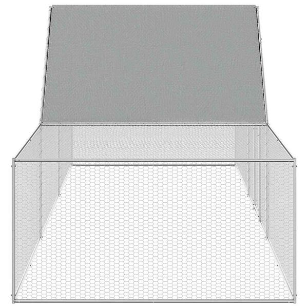 vidaXL Koko&scaron;njak 5x1x1,5 m pocinkano jeklo