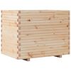 vidaXL Vrtno cvetlično korito 90x60x72,5 cm trdna borovina