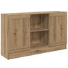 vidaXL Komoda artisan hrast 120x30,5x70 cm inženirski les