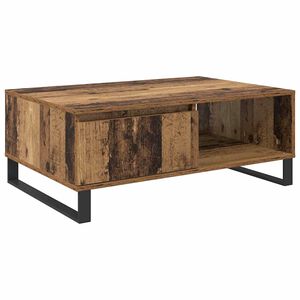 vidaXL Klubska miza Star les 90 x 60 x 35 cm Konstruiran les