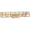 vidaXL Zunanja garnitura za sedenje 7 pcs Bela 79 x 79 x 37 cm