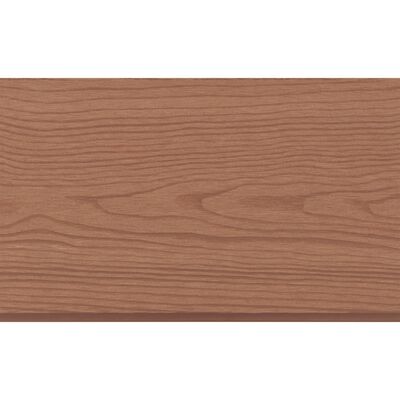 vidaXL Nadomestne ograjne plošče WPC 7 kosov 170 cm rjave