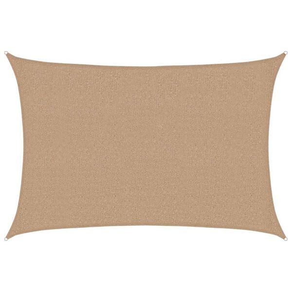 vidaXL Senčno jadro 160 g/m&sup2; taupe 2,5x3,5 m HDPE