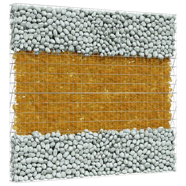 vidaXL Vrtne kamenine Rjava 12 cm Steklo