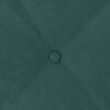 vidaXL Poglavni vzglavnik Temno zelena 60 x 50 cm Žametna tkanina
