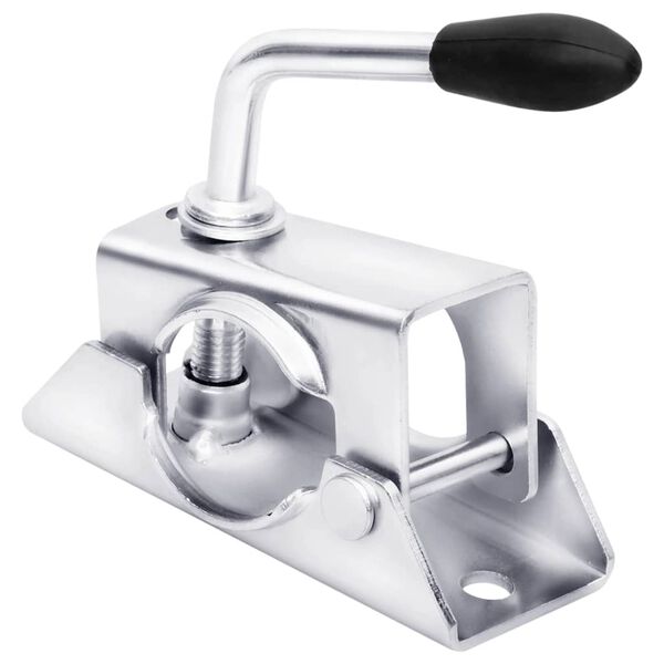 vidaXL Objemka za podporno kolo 13,5x6,5x14 cm pocinkano jeklo