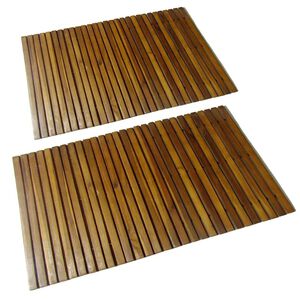 2 x Kopalni&scaron;ka Preproga iz Akacije 80 x 50 cm
