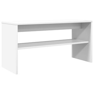 vidaXL TV omarica 80 x 30 x 40 cm Bela Inženirski les