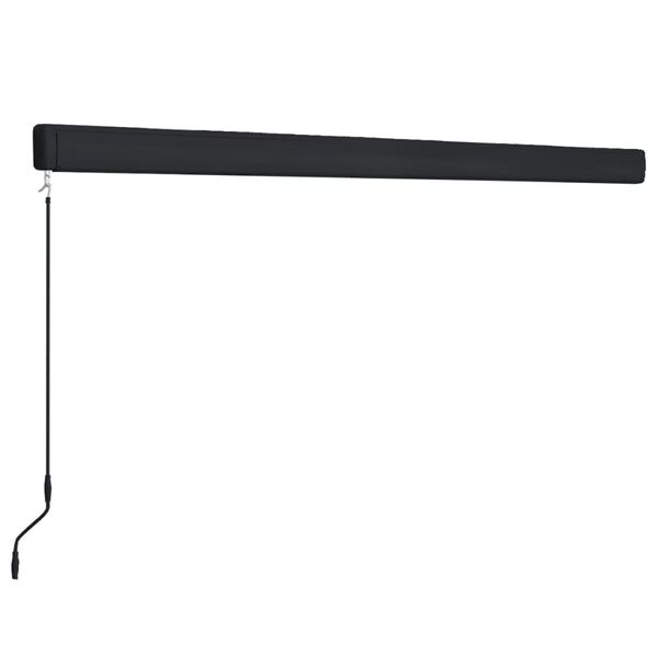 vidaXL Ročno zložljiva kasetna tenda 400x300 cm krem