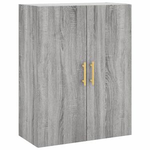 vidaXL Stenska omarica siva sonoma 69,5x34x90 cm