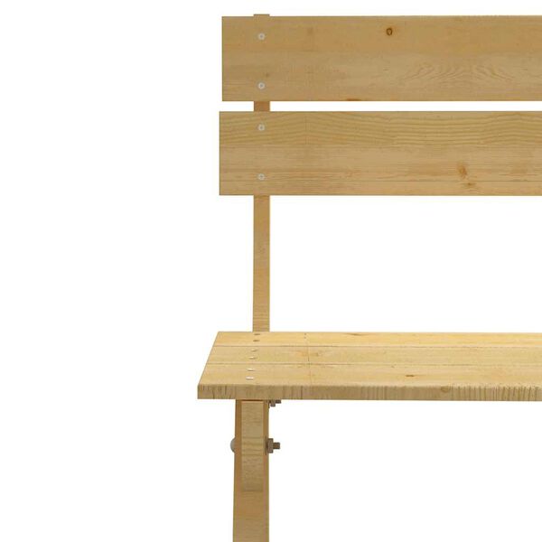 vidaXL Vrtni stol iz impregnirane borovine