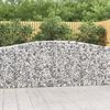 vidaXL Obokane gabion košare 20kosa 400x30x100/120 cm pocinkano železo
