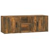 vidaXL TV omarica dimljen hrast 100x31,5x35 cm inženirski les