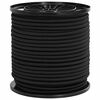 vidaXL Bungee vrvi 4 mm Črna PP in guma