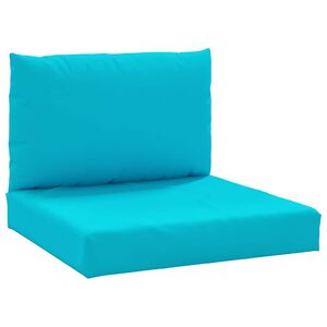 vidaXL Blazina za palete 2 kosa turkizno oxford blago