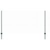 vidaXL Ograja s stebrom Zelena 1,2 x 25 m Jeklo