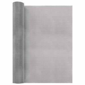 vidaXL Mrežna zaslona 40 x 500 cm 60 Mesh Inox 201 Srebrna