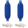 vidaXL Bumperji za čolne 2 kos &Oslash; 11 x 40 cm Modra PVC