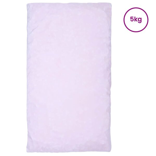 vidaXL Natrgana pena za izpolnitev Roza 5 kg Poliuretan