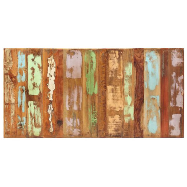 vidaXL Jedilna miza iz trdnega predelanega lesa 180x90x76 cm