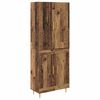 vidaXL Visok predalnik Star les 69,5 x 34 x 180 cm Inženirski les