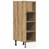 vidaXL Spodnja omarica &ldquo;Riga&rdquo; artisan hrast 20x44,5x81,5cm