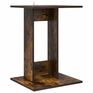vidaXL Stranska miza Dimljen hrast 45 x 40 x 62,5 cm Inženirski les
