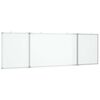 vidaXL Magnetna tabla zložljiva 160x60x1,7 cm aluminij