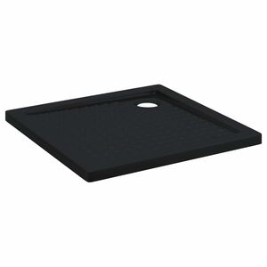 vidaXL Pladenj za tu&scaron;iranje s pikicami 80 x 80 x 4 cm ABS Črna