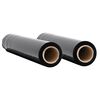 vidaXL raztegljiva folija 2 kosa črna 17 &mu;m 50 cm x 300 m