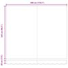 vidaXL Avtomatsko zložljiva tenda rjava 300x250 cm