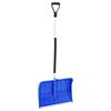 vidaXL Lopata za sneg modra 145 cm aluminij