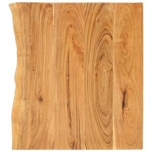 vidaXL Povr&scaron;ina za kopalni&scaron;ko toaletno mizo trdna akacija 58x52x2,5 cm