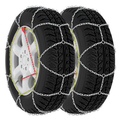 vidaXL Snežne verige za pnevmatike 2 kosa 16 mm SUV 4x4 vel. 390