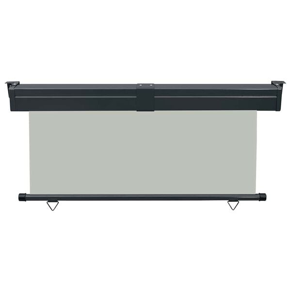 vidaXL Balkonska stranska tenda 170x250 cm siva