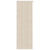 vidaXL Zgornja omarica HAMAR medeno rjava 85x35x100 cm trdna borovina