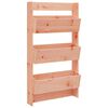 vidaXL Stenska korita 3-nadstropna 60x18,5x110 cm trden les douglas