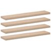 vidaXL Viseče police 4 kosi 110x23,5x4 cm inženirski les