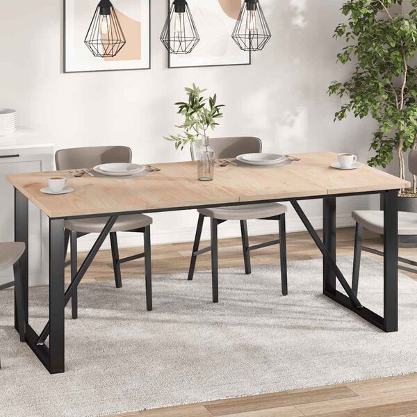 vidaXL Mizna plošča 4 kosi 90x45x2,5 cm pravokotna trdna borovina