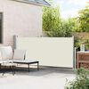 vidaXL Zložljiva stranska tenda 140 x 300 cm krem