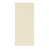 vidaXL Plisirana žaluzija Cream 85x200 cm &Scaron;irina tkanine 84,4 cm
