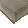 vidaXL Blazina Taupe 150 x 40 x 8 cm Oxford tkanina