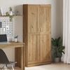 vidaXL Visoka omara artisan hrast 82,5x30,5x185 cm inženirski les