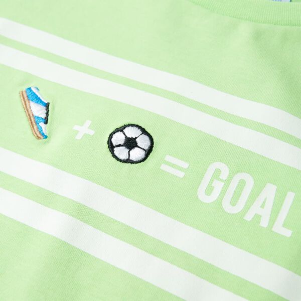 Otroška majica s kratkimi rokavi neon zelena 92