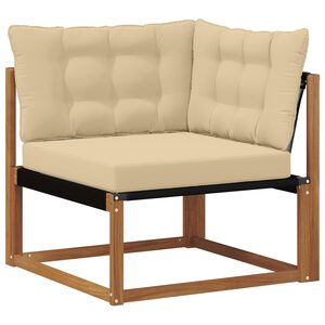 vidaXL Zunanja kotna sedežna garnitura