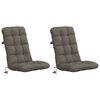 vidaXL 2-delne blazine za visok naslon VIANEN 2 pcs 100% poliester