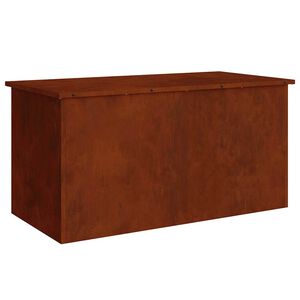 vidaXL Vrtna shranjevalna blazinska &scaron;katla Jeklo 100 x 50,5 x 50 cm