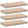 vidaXL Viseče police 4 kosi 50x23,5x4 cm inženirski les